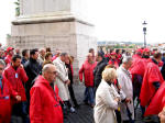 35. Il compagno Epifani a Trinit dei Monti.