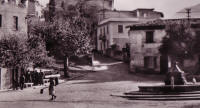 Anticoli Corrado, Piazza delle Ville (particolare)