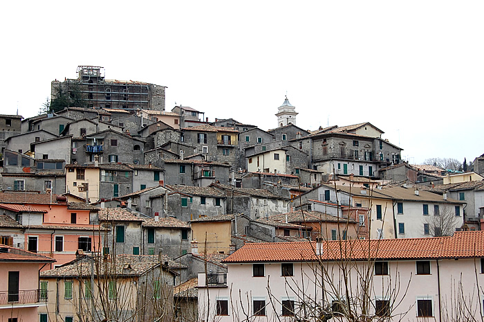 Riofreddo vista dalla Scuola (2008).