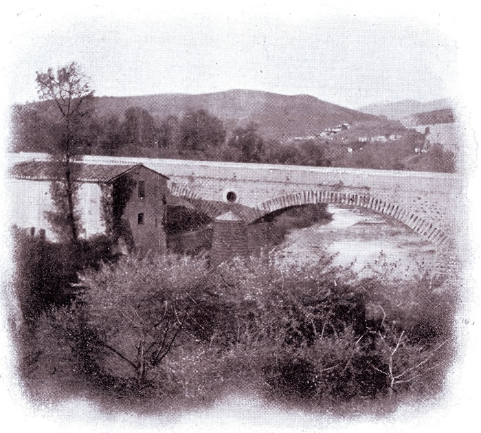 61. Dintorni di Cineto. Il ponte della ferrovia (Klughist).