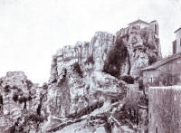 16. Mentorella. La rupe di S. Eustachio (Tenerani).