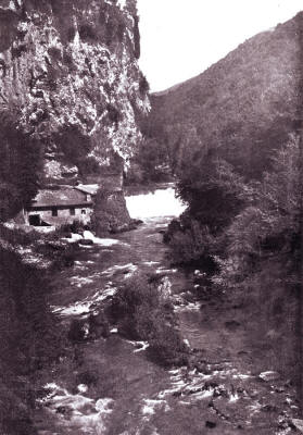55. Dintorni di Vicovaro. Presso il convento di s. Cosimato (Gargiolli).