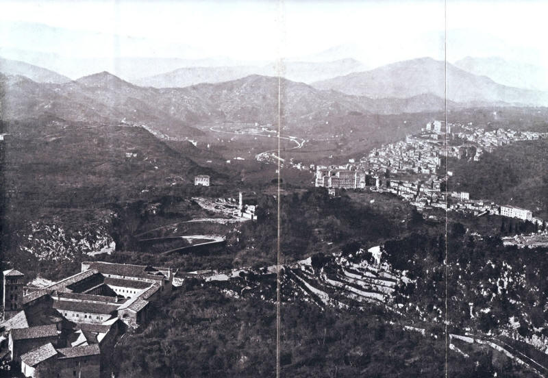 84. Subiaco, veduta generale (Gargiolli).