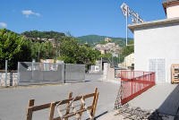 83. Lo spiazzo della foto 82, oggi parcheggio di un supermercato.