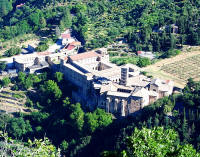 99. Subiaco. S. Scolastica nel 2011, vista dalla Crocetta (Scialanca).