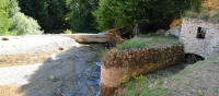 107. Subiaco, l'Aniene sotto il ponte di s. Mauro nel 2011.