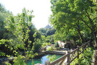 115. Subiaco, l'Aniene sotto il ponte di s. Mauro nel 2011.