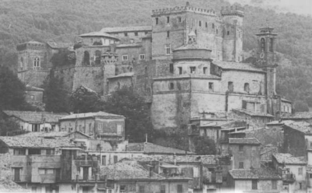 Arsoli in una foto depoca (dal sito www.aniene.it).