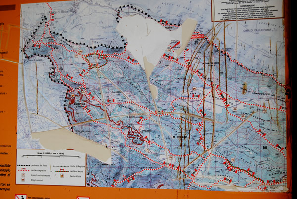 182. I sentieri della zona. Clicca sulla mappa per ingrandirla!