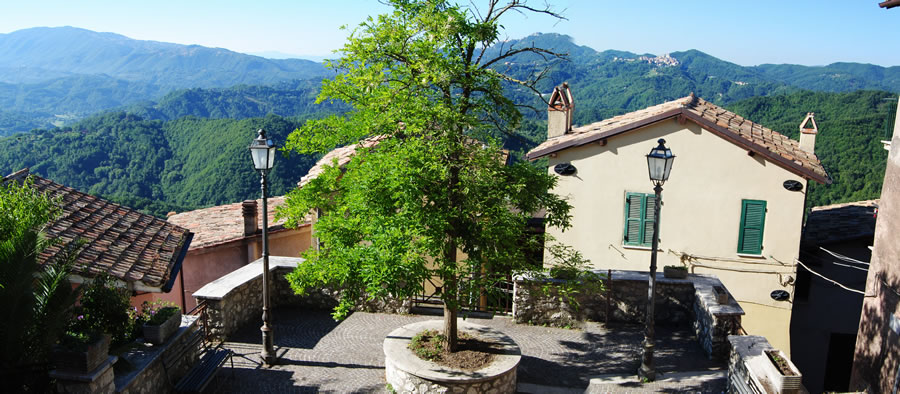 Canterano: il meraviglioso panorama.