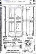 10. Un dettaglio del "Manuale del Recupero di Cervara di Roma": dal capitolo sui passaggi pedonali coperti, una parte della pagina di disegni dell'Arco di Santa Maria.