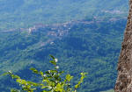59. Pisoniano vista dalla Mentorella.