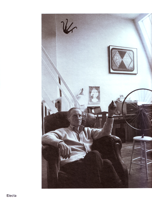 La copertina di "Duchamp, Re-made in Italy", catalogo Electa della Mostra omonima, a cura di Giovanna Coltelli, Marcella Cossu, Verona, 2013.