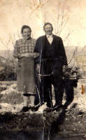 3. Tobia De Angelis, bisnonno di Fulvio, con Francesca, sua moglie.