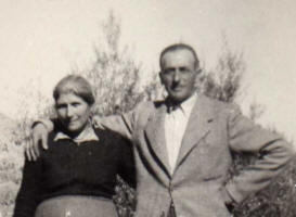 51. Antonio Splendori, detto Caione, con la moglie Colomba.