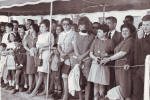 119. Albenga, domenica 28 maggio 1967, giuramento di Carmine. Da destra, si riconoscono lo zio Luigi, la mamma Rosina, il pap Mario, la sorella Nadia e la zia Maria.