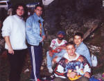 169. Trinit, giugno 1998: Domenico, Daniele, Ivano, Ivo e Luca.