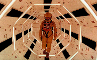 "2001: Odissea nello spazio", di Stanley Kubrick (1968), con Keir Dullea, Gary Lockwood, William Sylvester e Daniel Richter.