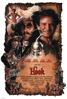 9. "Hook", di Steven Spielberg (1991), con Dustin Hoffman, Robin Williams, Julia Roberts), Maggie Smith, Bob Hoskins, Caroline Goodall, Charlie Korsmo, Amber Scott, Dante Basco, Arthur Malet e Laurel Cronin.