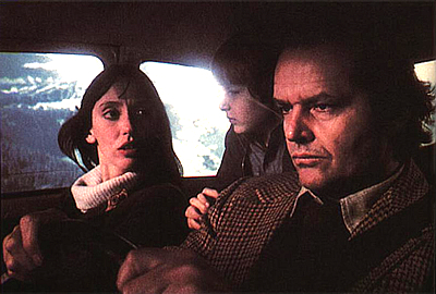 51. "Shining", di Stanley Kubrick (1980), con Jack Nicholson, Shelley Duvall, Danny Lloyd, Scatman Crothers, Barry Nelson, Philip Stone e Joe Turkel.