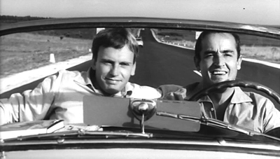 43. "Il sorpasso", di Dino Risi (1962), con Vittorio Gassman, Jean-Louis Trintignant, Catherine Spaak, Claudio Gora, Luciana Angelillo, Luigi Zerbinati, Franca Polesello, Linda Sini, Mila Stanic e Bruna Simionato.