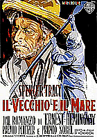 26. "Il vecchio e il mare", di John Sturges (1958), con Spencer Tracy e Felipe Pazos.
