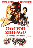 55. "Il dottor Zivago", di Boris Pasternak e David Lean (1965), con Omar Sharif, Julie Christie, Geraldine Chaplin, Rod Steiger, Alec Guinness, Tom Courtenay, Siobhan McKenna, Ralph Richardson, Rita Tushingham e Klaus Kinski.