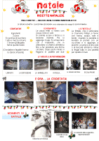 In questa pagina: "Ricette di Natale", di Mattia, Veronica e tutti i loro compagni della Prima media e della Quinta elementare; e alcune belle immagini anticolane (storiche e meno storiche.)