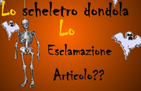 Lo spaventoso test grammaticale di Halloween