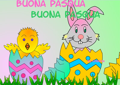 Pensi che nel quest'anno nessuno ti abbia augurato la Buona Pasqua? Non  vero! Ecco gli Auguri della Maestra Cristina!