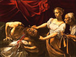 Giuditta che decapita Oloferne, 1598 - 1599. Roma, Galleria nazionale di arte antica, Palazzo Barberini.