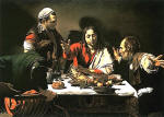 Cena in Emmaus, 1601 circa. Londra, National Gallery.