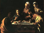 Cena in Emmaus, 1606. Milano, Pinacoteca di Brera.