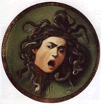 "Medusa", 1597. Firenze, Galleria degli Uffizi.