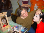 14. Cristina al trucco (di Silvia).