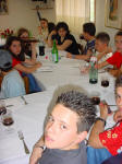 27. Marted 11 giugno 2002: la Prima, la Seconda e la Terza a pranzo insieme!