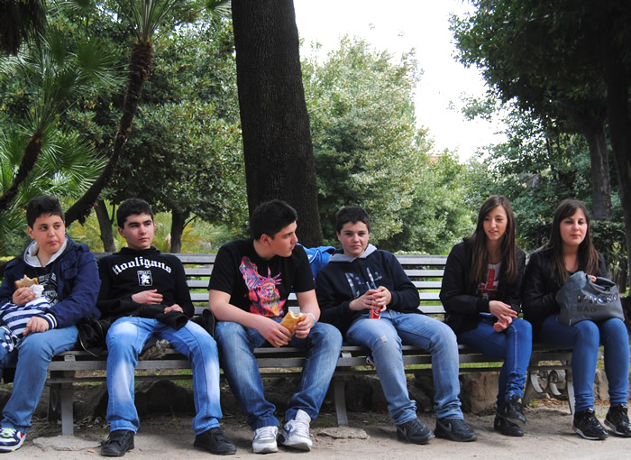 A Villa Celimontana (Roma) il 3 aprile 2012.