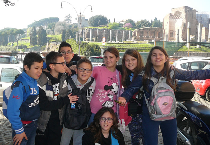 La Classe 2013 - 2016 a Roma marted 18 marzo 2014 (fotografie gentilmente offerte da Marco).