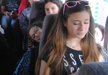 Gita a Livata, 18 aprile 2016, con Eleonora e Giorgia.