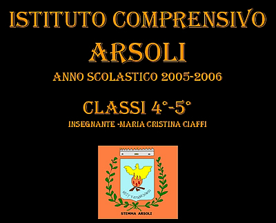 "Basta!" della Quarta e Quinta Elementare 2006-2007 di Arsoli. Realizzato con la Maestra Cristina.