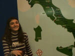 91. Sonia alle previsioni del tempo.