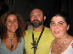 89. Ed ecco Eclario, con le brave (e simpatiche) attrici de "La Strada Bianca".