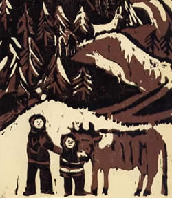 Illustrazione di Lisa Kopper, tratta dalla copertina dall�edizione inglese del 1978 della Souvenir Press