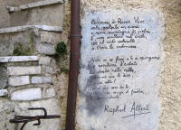 21. Una poesia di Rafael Alberti per Cervara.
