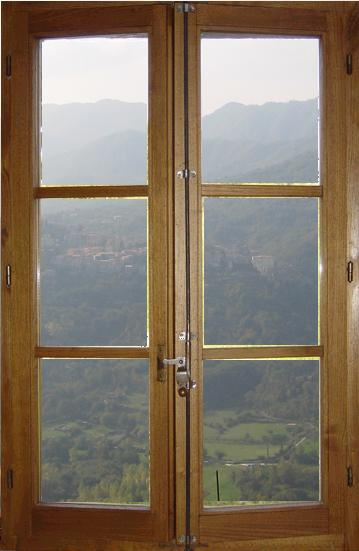Anticoli Corrado e la Valle dell'Aniene dalle Stanze di Eclario Barone.