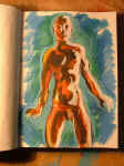 "Corpi Paesaggi" di Eclario Barone. "Nudo".