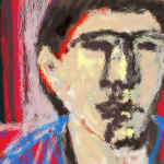 "Volti" di Eclario Barone. "Volto Doppio".