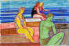L'abbronzatura, Silvi Marina, 13-7-2001