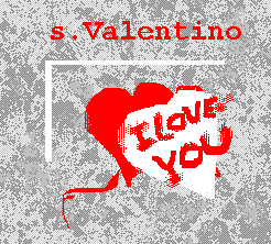 Il 14 Febbraio  San Valentino: auguri a tutti gli innamorati e a coloro che sperano di diventarlo! (disegno di Eclario Barone)
