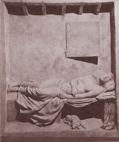 Arturo Martini, "Il Sogno", 1931, terracotta, cm.200 (Acqui, collezione Ottolenghi)